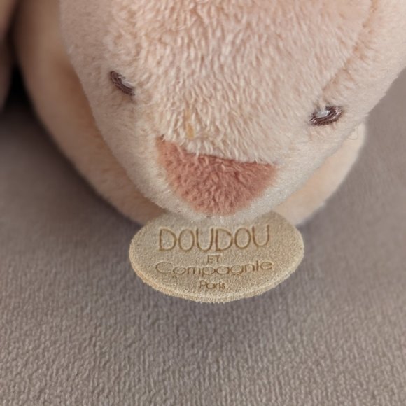 Doudou et Compagnie Paris Bear Baby Booties Slippers 0-6 Months - Picture 3 of 7